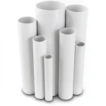 UPVC Pipes Schedule 40 Size 4 inch Thickness 6 mm White Colour