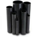 UPVC Pipes Schedule 40 Size 4 Inch Thickness 6 mm Black