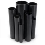 مواسير UPVC جدول 40 مقاس 6 إنش سمك 7.1 مم لون اسود