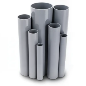 UPVC Pipes Schedule 40 Size 3 Inch Thickness 5.5 mm Gray