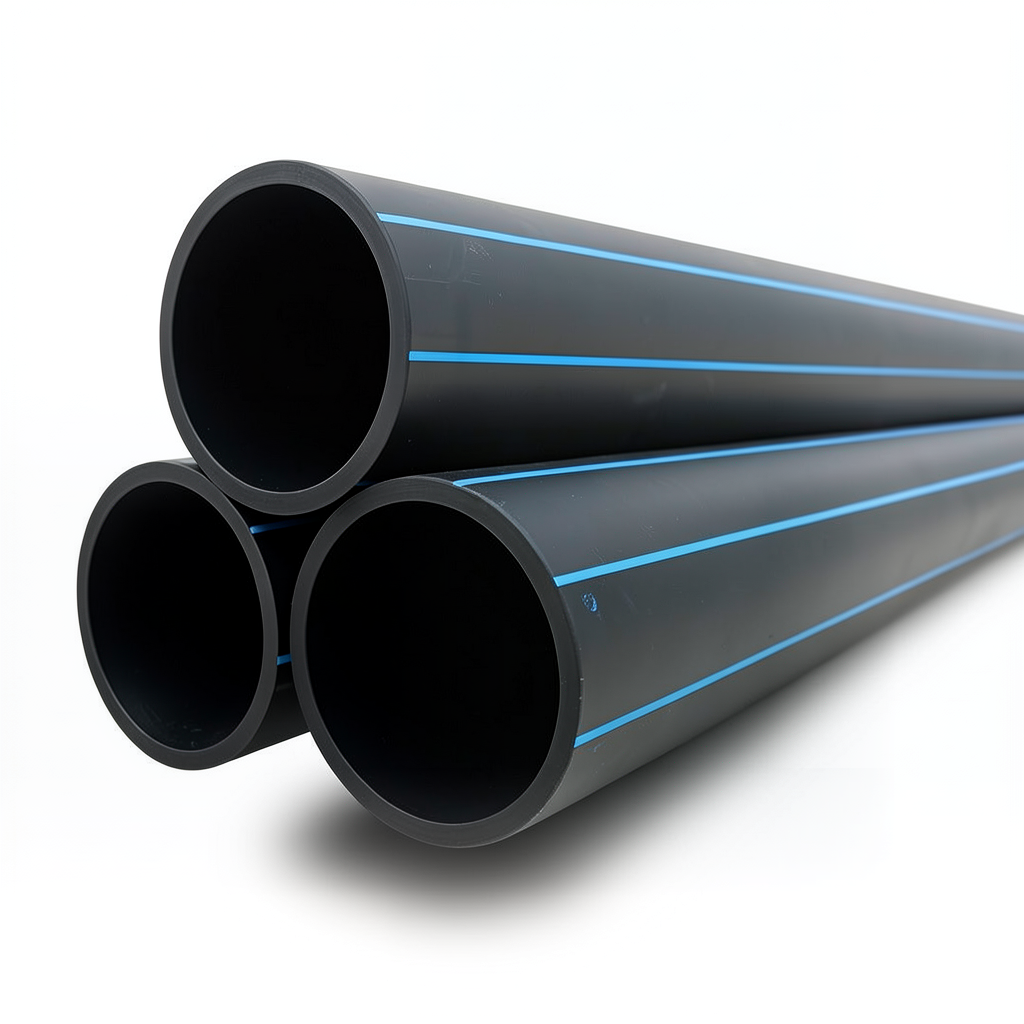 HDPE Pipes PE 80 Pressure 16 Bar Outside Diameter 450 mm Thickness 50.3 mm Black | NEPROPLAST
