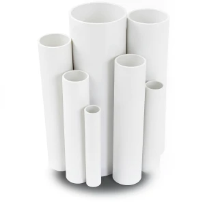 مواسير UPVC جدول 80 مقاس 4 إنش سمك 8.6 مم لون أبيض