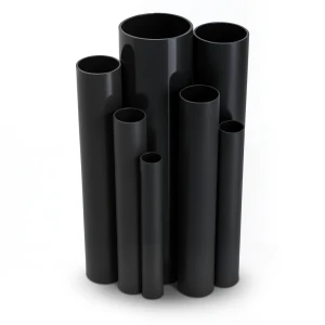 مواسير UPVC جدول 40 مقاس 3 إنش سمك 5.5 مم لون أسود