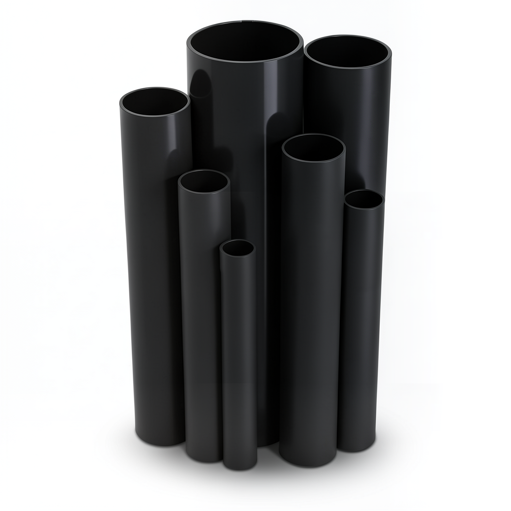 UPVC Pipes Schedule 40 Size 3 inch Thickness 5.5 mm Black
