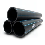 HDPE Pipes PE 80 Pressure 16 Bar Diameter 500 mm Thickness 55.8 mm Black | NEPROPLAST