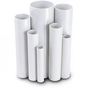 مواسير UPVC جدول 80 مقاس 6 إنش سمك 11 مم لون أبيض