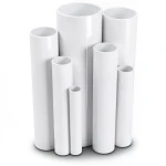 UPVC Pipes Schedule 80 Size 3 inch Thickness 7.6 mm White