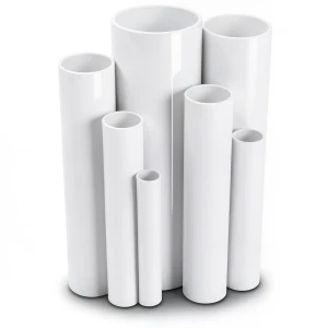 UPVC Pipes Schedule 80 Size 3 inch Thickness 7.6 mm White