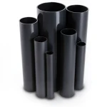 UPVC Pipes Schedule 80 Size 6 Inch Thickness 11 mm Black