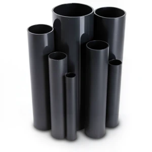 UPVC Pipes Schedule 80 Size 6 Inch Thickness 11 mm Black