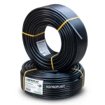 HDPE Pipes PE 80 Pressure 16 Bar Outside Diameter 90 mm Thickness 10.1 mm Black | NEPROPLAST