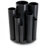 UPVC Pipes Schedule 80 Size 3 inch Thickness 7.6 mm Black Colour