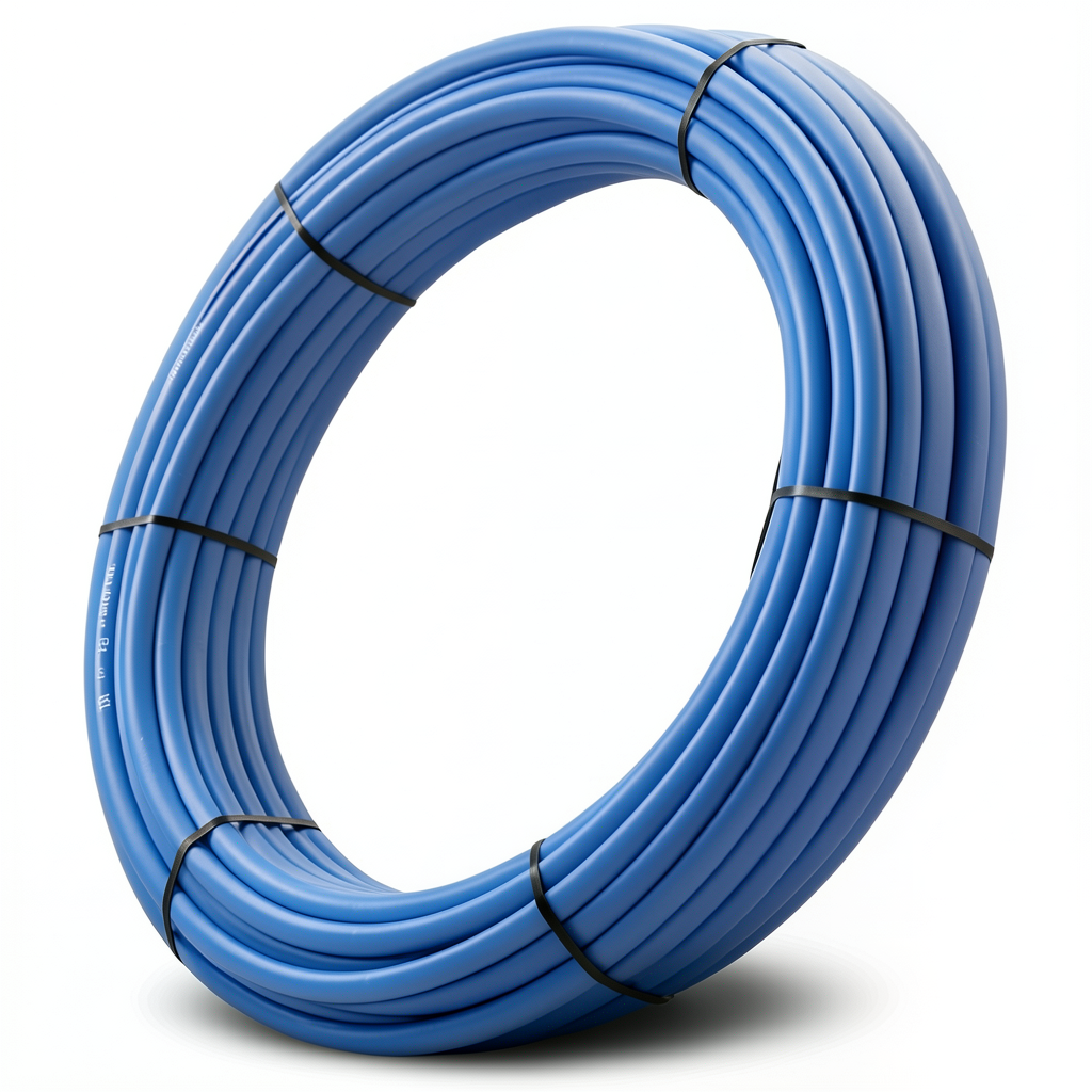 HDPE Pipes PE 100 Pressure 20 Bar Outside Diameter 90 mm Thickness 10.1 mm Blue | NEPROPLAST
