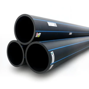 مواسير HDPE PE 100 ضغط اسمي 20 بار قطر خارجي 400 مم سمك 44.7 مم لون أسود | نيبروبلاست