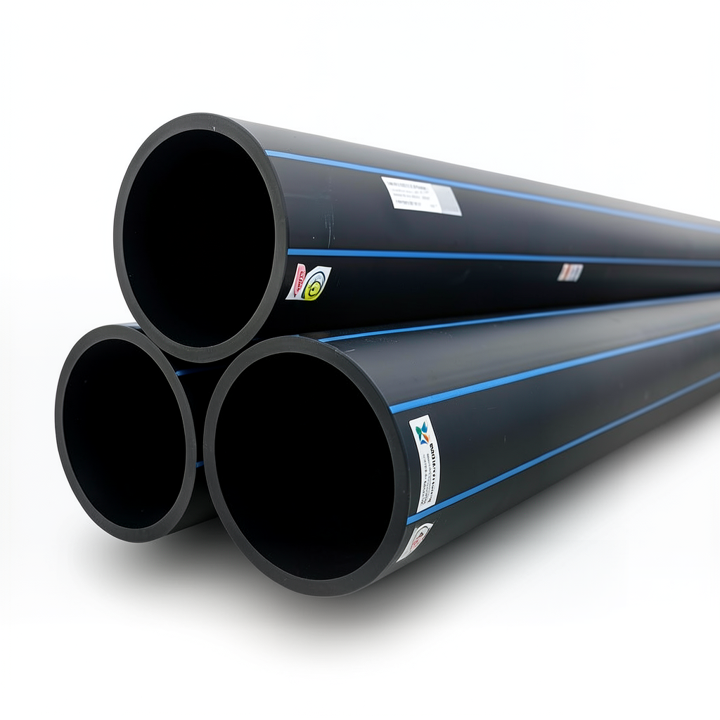 HDPE Pipes PE 100 Nominal Pressure 20 Bar Outside Diameter 400 mm Thickness 44.7 mm Black | NEPROPLAST
