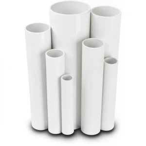 مواسير UPVC جدول 80 مقاس 6 إنش سمك 11 مم لون أبيض