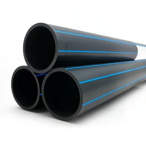 مواسير HDPE PE 100 ضغط 20 بار قطر خارجي 450 مم سمك 50.3 مم لون أسود | نيبروبلاست