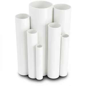 UPVC Pipes Schedule 40 Size 8 inch Thickness 8.2 mm White