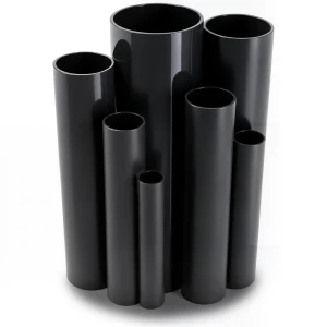 مواسير UPVC جدول 40 مقاس 8 إنش سمك 8.2 مم لون اسود