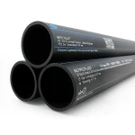 مواسير HDPE PE 100 ضغط اسمي 20 بار قطر خارجي 400 مم سمك 44.7 مم لون أسود | نيبروبلاست