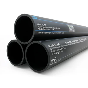 HDPE Pipes PE 100 Nominal Pressure 20 Bar Outside Diameter 400 mm Thickness 44.7 mm Black | NEPROPLAST