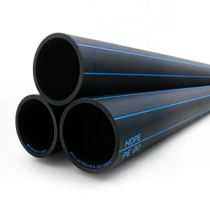 HDPE Pipes PE 100 20 Bar 450 mm OD 50.3 mm Thickness Black | NEPROPLAST
