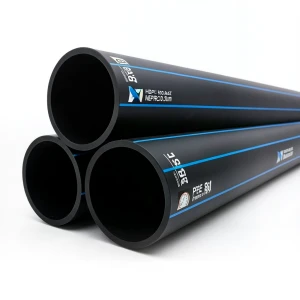 مواسير HDPE بولي ايثيلين عالي الكثافة PE 80 ضغط 16 بار قطر 500 مم سمك 55.8 مم لون أسود | نيبروبلاست