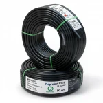 أنابيب HDPE نيبروبلاست PE 80 ضغط 12.5 بار قطر خارجي 90 مم سمك 8.2 مم لون اسود