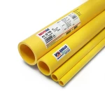 مواسير HDPE PE 100 ضغط 20 بار قطر 400 مم سمك 44.7 مم لون أصفر | نيبروبلاست