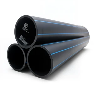 HDPE Pipes PE 80 16 Bar 400 mm Diameter 44.7 mm Thickness Black | NEPROPLAST