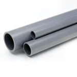 مواسير UPVC الوطنى    مقاس 4 إنش سمك 2.3 مم لون رمادي