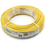 أنابيب HDPE PE 80 ضغط 16 بار قطر خارجي 90 مم سمك 10.1 مم لون أصفر | نيبروبلاست