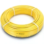 أنابيب HDPE PE 100 ضغط 20 بار قطر خارجي 90 مم سمك 10.1 مم لون أصفر | نيبروبلاست