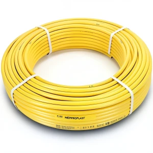 HDPE Pipes PE 100 Pressure 20 Bar Outside Diameter 90 mm Thickness 10.1 mm Yellow | NEPROPLAST