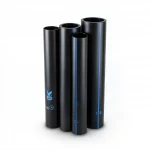 مواسير HDPE  نيبروبلاست PE 100 ضغط 6 بار قطر خارجي 225 مم سمك 8.20 مم لون اسود