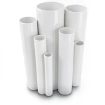 مواسير UPVC ضغط 21.7 بار مقاس ½ إنش سمك 1.57 مم لون أبيض