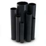 مواسير UPVC مقاس ½ إنش سمك 1.57 مم ضغط 21.7 بار لون أسود