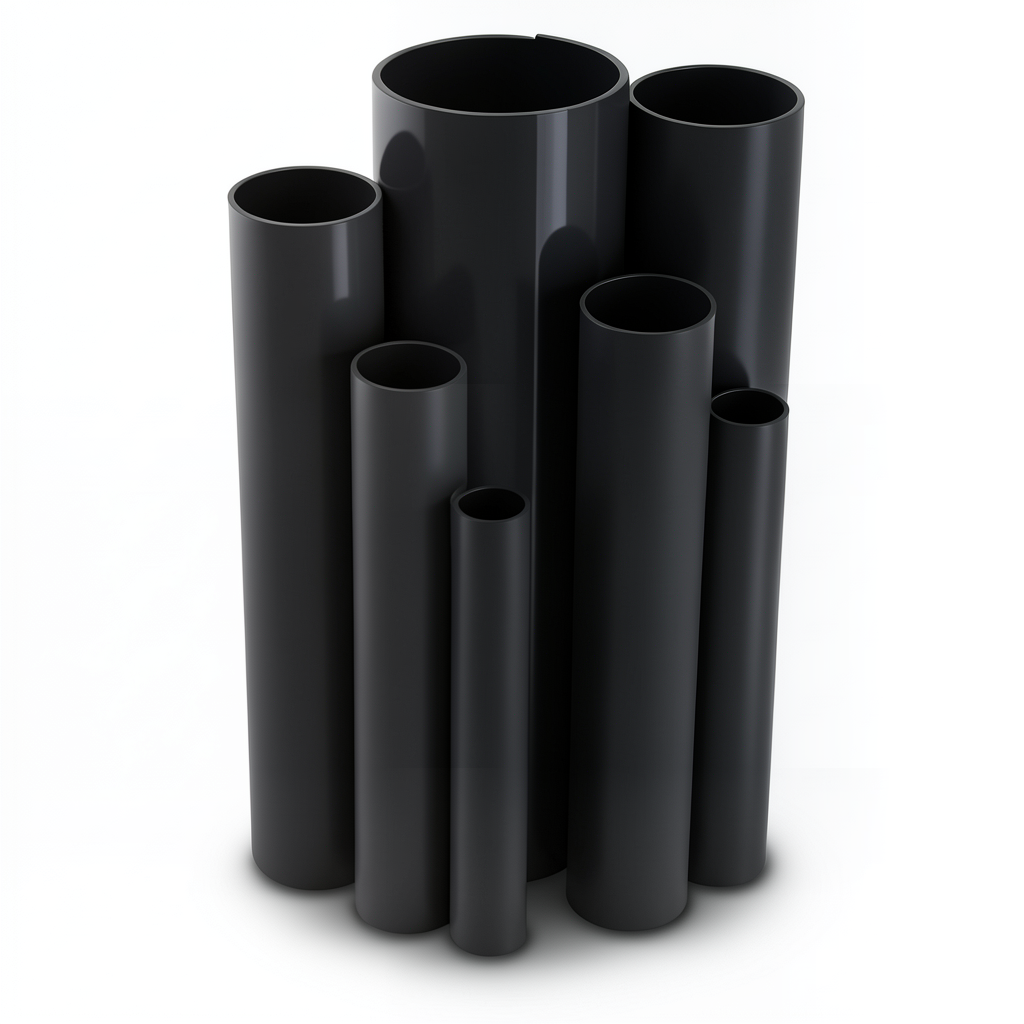 UPVC Pipes ½ inch Thickness 1.57 mm Pressure 21.7 Bar Black
