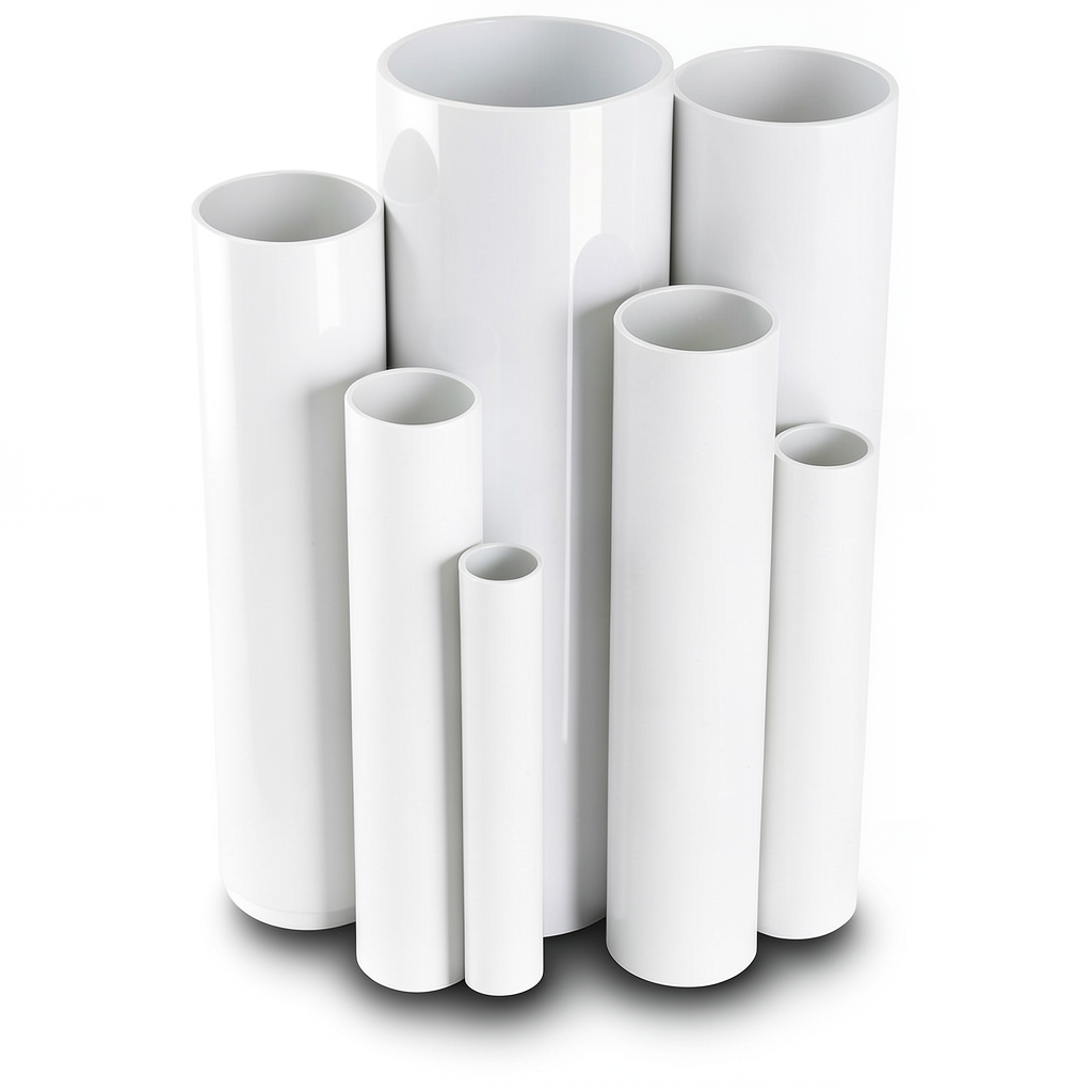 UPVC Pipes 1 inch Size 21.7 Bar Pressure 2.46 mm Thickness White