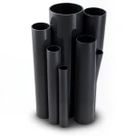 UPVC Pipes Nominal Pressure 21.7 Bar Size 1 inch Thickness 2.46 mm Black