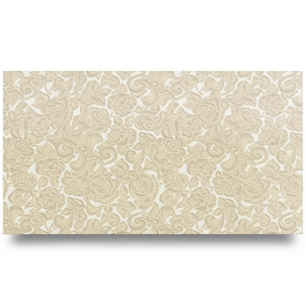 Italian Wallpaper Patterned Design 10 m x 0.70 m Beige Color
