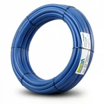 أنابيب HDPE نيبروبلاست PE 80 ضغط 12.5 بار قطر خارجي 110 مم سمك 10 مم لون أزرق   
