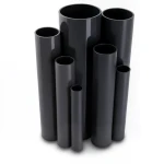 مواسير UPVC مقاس ¼ 1 إنش سمك 3.12 مم ضغط 21.7 بار لون أسود