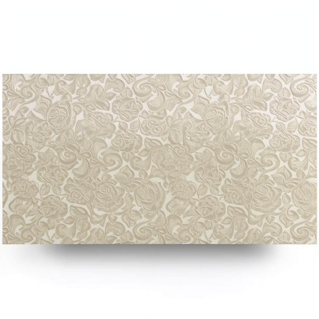 Italian Wallpaper Patterned Design 10 m x 0.70 m Beige Color