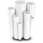 UPVC Pipes 21.7 Bar Pressure ½ inch Size 1.57 mm Thickness White
