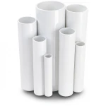 مواسير UPVC ضغط اسمي 8.6 بار مقاس ¼ 1 إنش سمك 1.52 مم لون أبيض