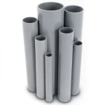 مواسير UPVC مقاس ¾ إنش ضغط 21.7 بار سمك 1.98 مم لون رمادي