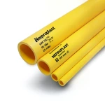 Neproplast HDPE Pipes PE 100 20 Bar Pressure 500 mm Diameter 55.8 mm Thickness Yellow | NEPROPLAST