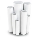 مواسير UPVC ضغط اسمي 21.7 بار مقاس ¼1 إنش سمك 3.12 مم لون أبيض