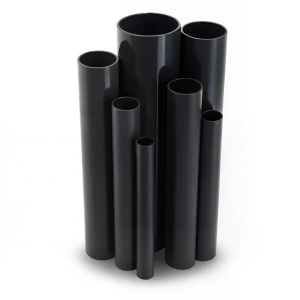 UPVC Pipes 1¼ inch Thickness 3.12 mm Pressure 21.7 Bar Black